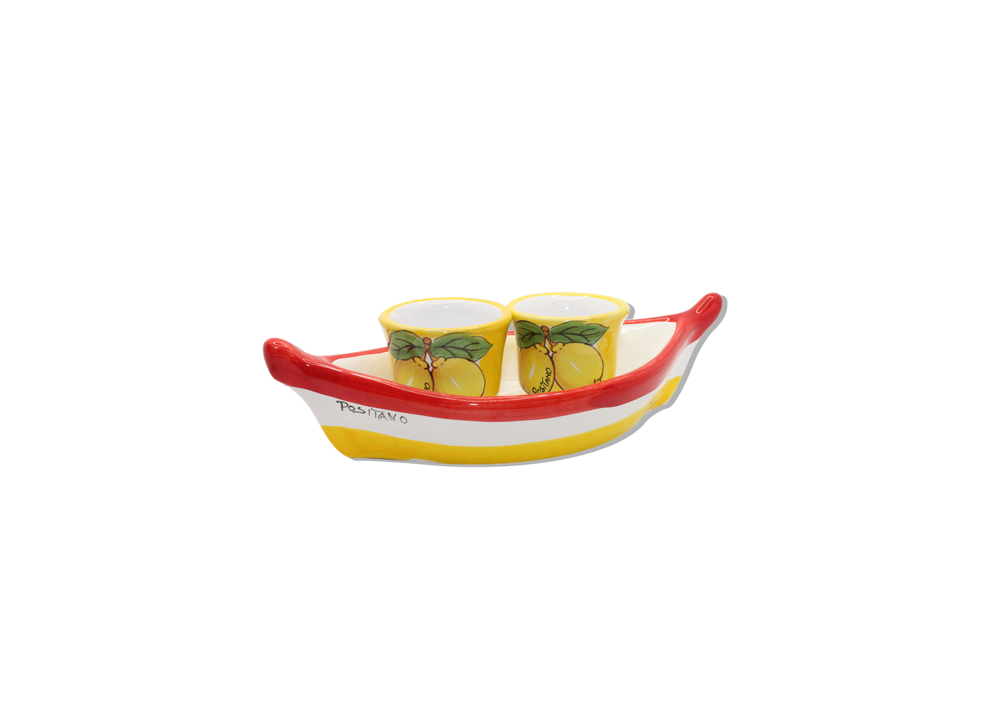 Set boat + 2 espresso cups