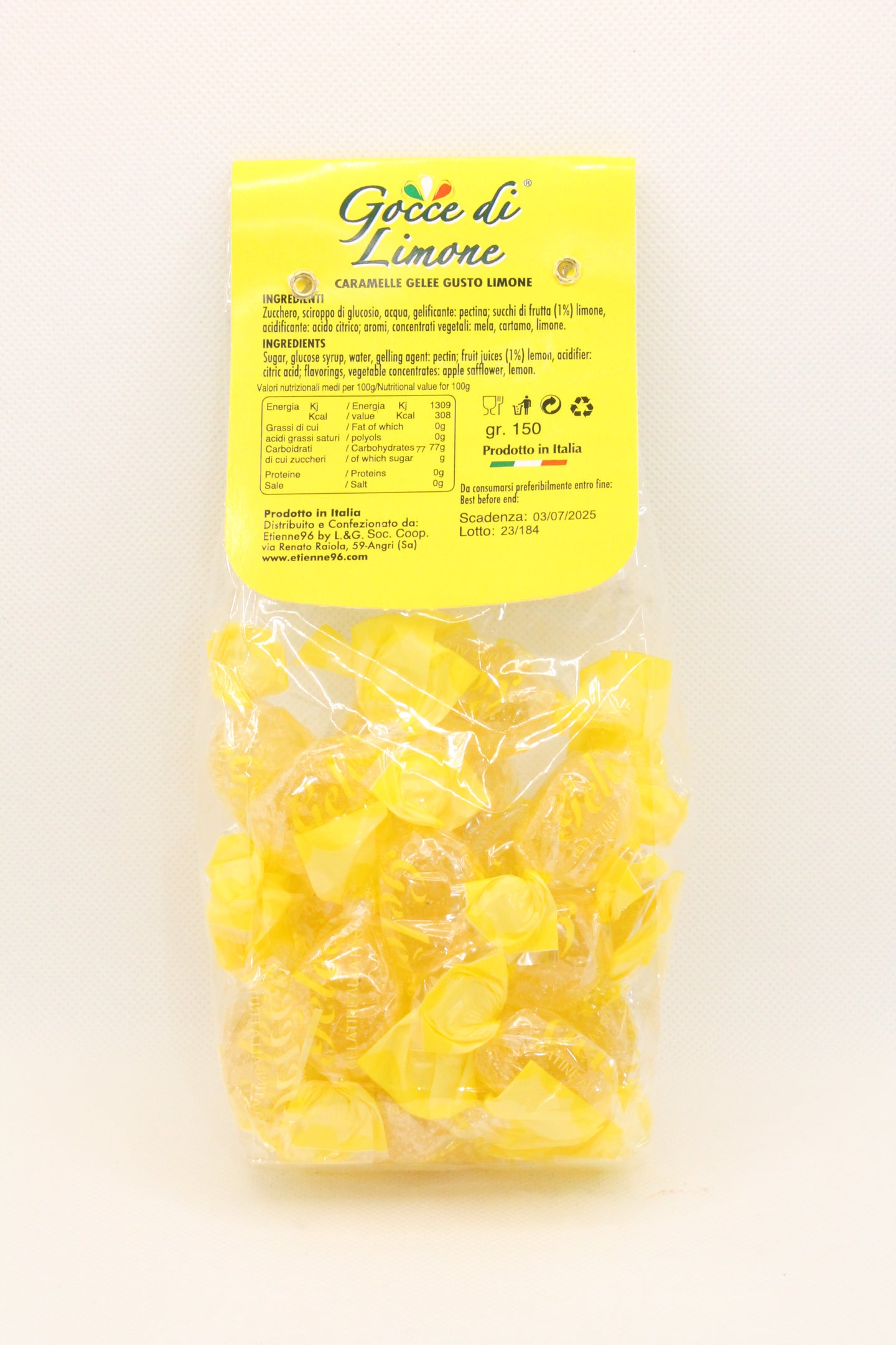 Gelèe Gusto Limone 150g