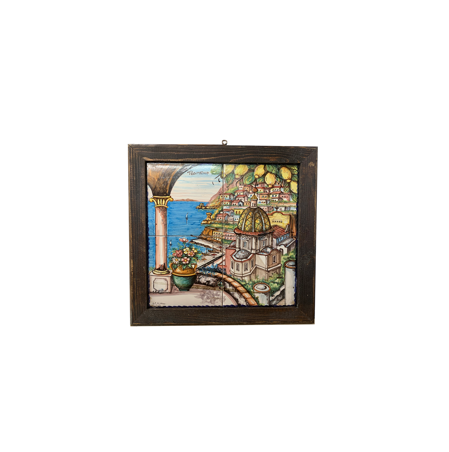 Quadro Positano in ceramica (n2)