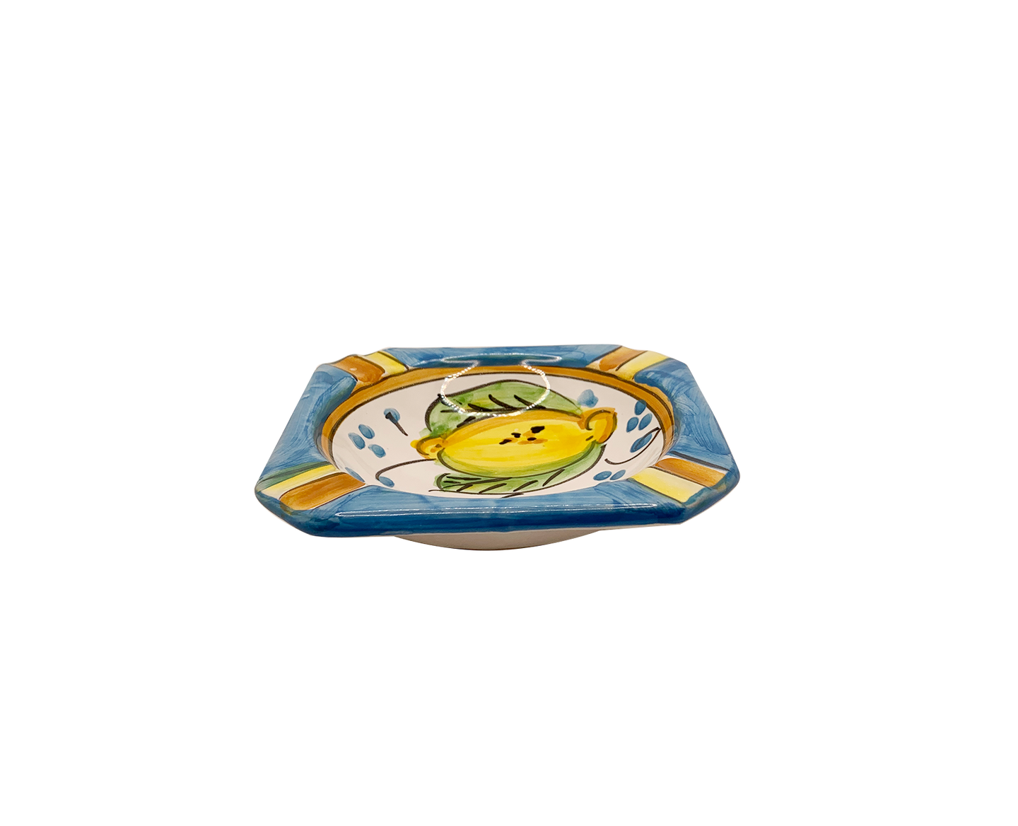 Ashtray Lemon - Square 10 cm (4 in)